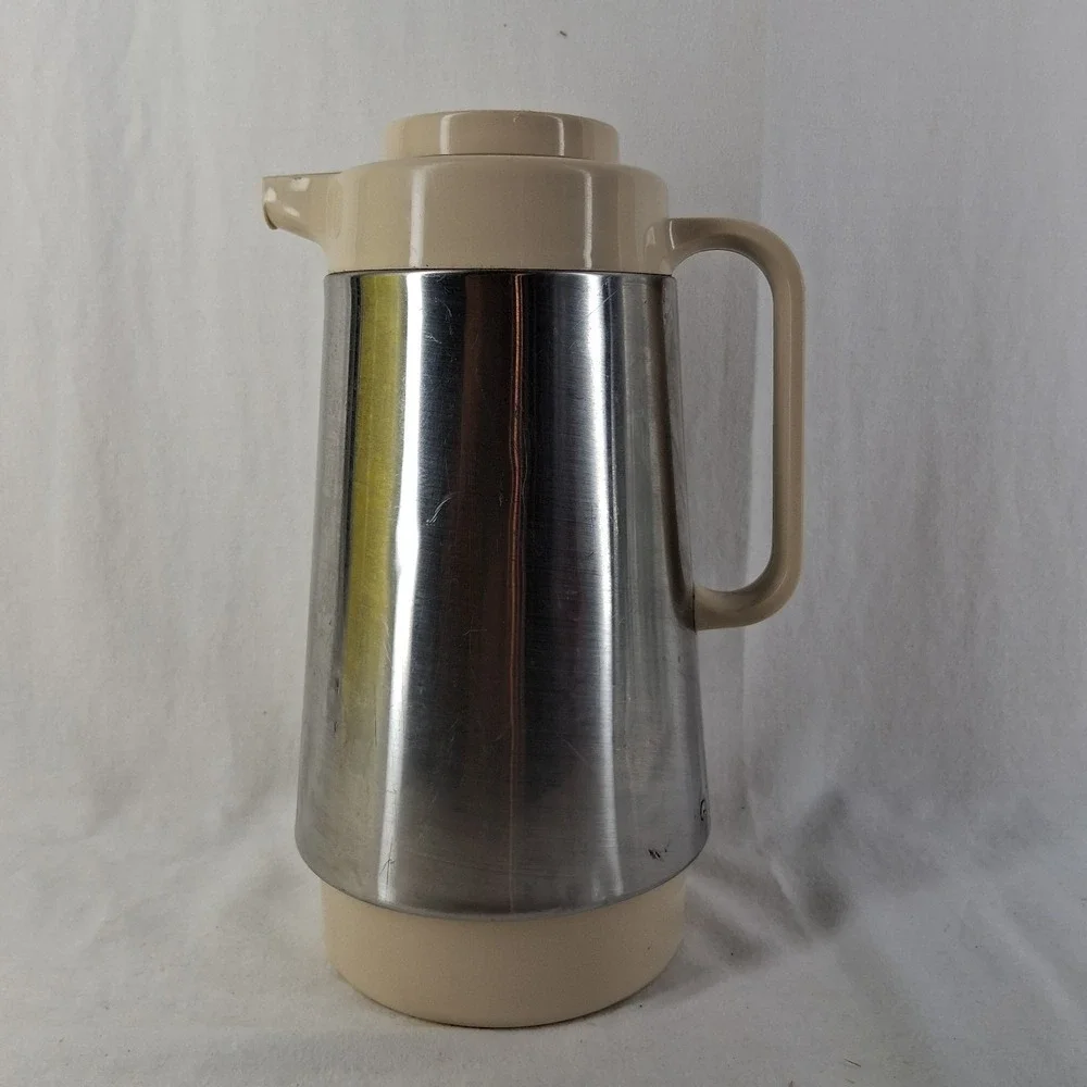 Vintage Corning Thermique Coffee Carafe Thermos - Picture 1 of 7